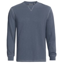 True Grit Soft Slub Jersey Shirt - Long Sleeve (For Men) in Faded Blue - Closeouts