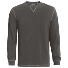 True Grit Soft Slub Jersey Shirt - Long Sleeve (For Men) in Vintage Black - Closeouts