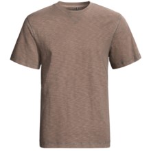 True Grit Soft Slub Jersey Shirt - Short Sleeve (For Men) in Driftwood - Closeouts