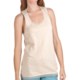 True Grit Soft Slub Tank Top - Chiffon Trim (For Women)