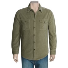 True Grit Stretch Cord Shirt - Long Sleeve (For Men) in Olive - Closeouts