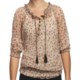 True Grit Studded Chiffon Peasant Shirt - 3/4 Sleeve (For Women)