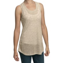True Grit Sublime Slub Tank Top - Racerback (For Women) in Natural - Closeouts