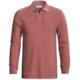 True Grit Three Button Polo Shirt - Jersey Pique, Long Sleeve (For Men)