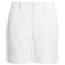 True Grit Twill Shorts (For Women) in White