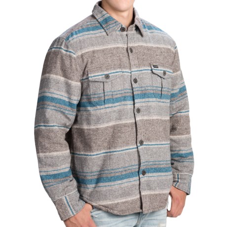 True Grit Two Pocket Shirt Jacket Fleece Lined (For Men)