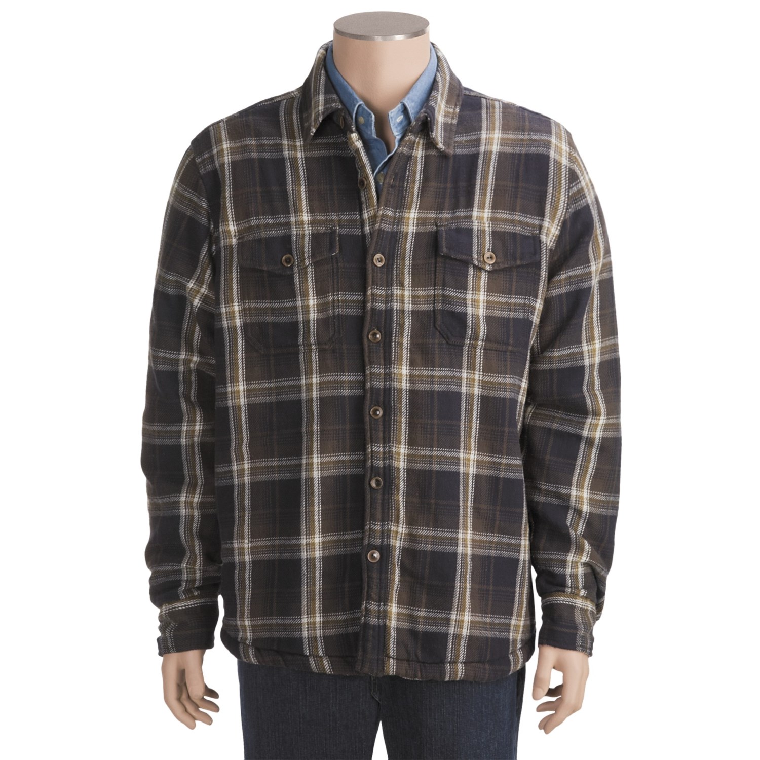 Men Plaid Shirt