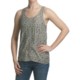 True Grit Vintage Printed Floral Tank Top - Built-In Cami (For Women)