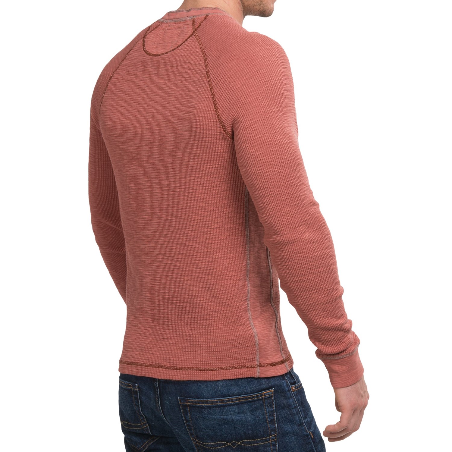 True Grit Waffle Thermal Henley Shirt (For Men) - Save 69%