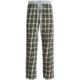 True Grit Whiskey Plaid Flannel Pants (For Men)
