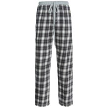 True Grit Whiskey Plaid Flannel Pants (For Men) in Grey/Black - Closeouts