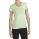 Trust Your Journey Butterfly Heart T-Shirt - Organic Cotton, V-Neck, Short Sleeve (For Women)