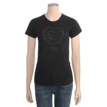 Trust Your Journey Eleanor’s Journey T-Shirt - Organic Cotton, Short Sleeve (For Women) in Black - Closeouts