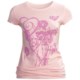 Trust Your Journey Seeds-to-Flowers T-Shirt - Organic Cotton, Stretch, Short Sleeve (For Women)