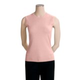 TSE Cashmere Crew Neck Shell - Sleeveless (For Women)