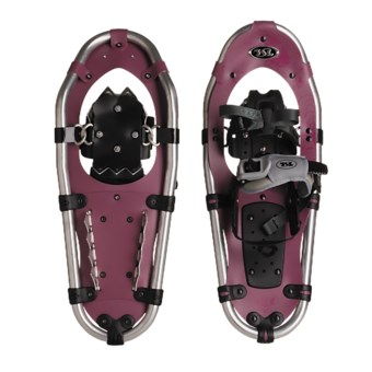 TSL Take the High Road Aluminum Snowshoes - 20 (For Women) in Dark Purple/Purple
