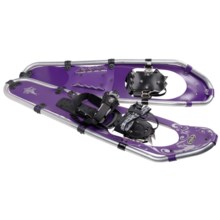 TSL Take The High Road Snowshoes - 30" (For Women) in Grape/Silver - Closeouts