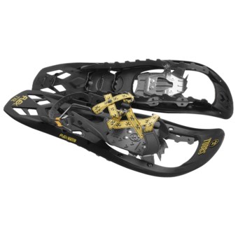 Tubbs Flex TRK 24 Snowshoes in Black/Yellow