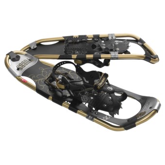 Tubbs Xpedition Snowshoes - 25" (For Women) in Black/Gold