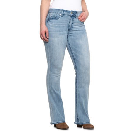 Seven7 Tummyless Bootcut Jeans - High Rise (For Women) - REBELLIOUS (12 )