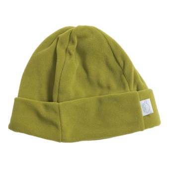 Turtle Fur Fleece Beanie Hat - Micro Fur Fleece (For Women) in Meadow