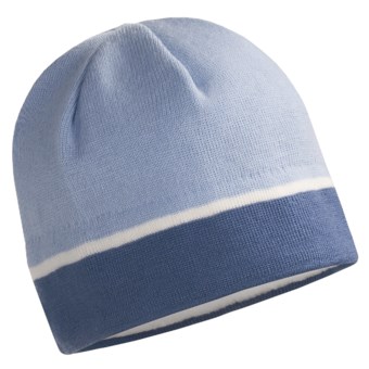 Turtle Fur Rakel Beanie Hat - Merino Wool (For Women) in Icicle