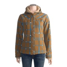 Twist Ricochet Jacket - Double-Needle Top Stitch (For Women) in Pecan Plaid - Closeouts