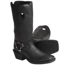 Twisted X Boots Ruff Stock Black-Oiled Harness Boots - CWS-Toe (For Men) in Black - Closeouts