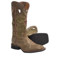Twisted X Boots Ruff Stock Cowboy Boots - NWS-Toe (For Men) in Bomber - Closeouts