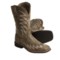 Bomber Twisted X Boots Top Hand Cowboy Boots - NWS-Toe (For Men)