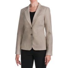 Two-Pocket Stretch Blazer (For Women) in Beige - 2nds