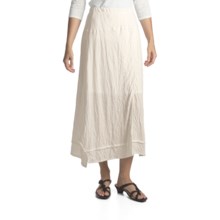 Two Star Dog Cannes Crinkle Jersey Skirt (For Women) in White - Closeouts