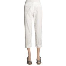 Two Star Dog Carissa Ankle Pants - Garment Dyed, Stretch Twill (For Women) in Soft White - Closeouts
