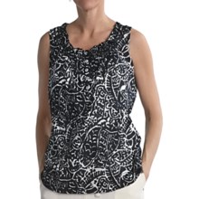 Two Star Dog Daphne Tank Top - Cotton (For Women) in Print - Closeouts