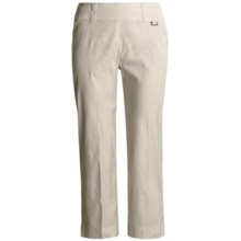 Two Star Dog Elaine Ankle Pants - Stretch Linen (For Women) in Bisque - Closeouts