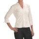 Two Star Dog Embroidered Mirabelle Shirt - 3/4 Sleeve (For Women)