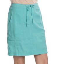 Two Star Dog Ginny Linen Skirt (For Women) in Seaglass - Closeouts
