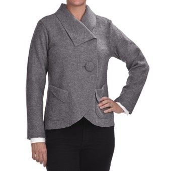 Two Star Dog Gretchen Jacket - Boiled Wool (For Women) in Shadow