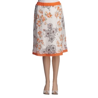Two Star Dog Handkerchief Rose Skirt - Printed (For Women) in Print