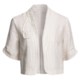 Two Star Dog Helena Crop Jacket - Textured Linen, Short Sleeve (For Women)