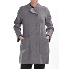 Two Star Dog Hilda Coat - Boiled Wool (For Women) in Shadow - Closeouts