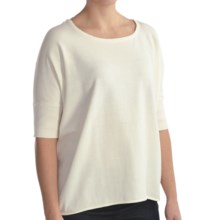 Two Star Dog Justine Sweater - Short Sleeve (For Women) in White Sand - Closeouts