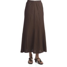 Two Star Dog Kamala Linen Skirt (For Women) in Chocolate - Closeouts
