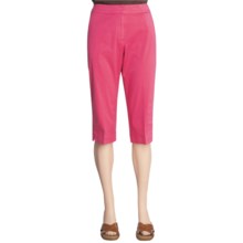 Two Star Dog Kelly Capri Pants - Garment-Dyed Twill (For Women) in Fuschia - Closeouts