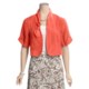 Two Star Dog Lucia Jacket - Crinkle Linen, Short Sleeve (For Women)