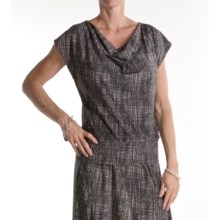 Two Star Dog Marsha Shirt - Travel Knit, Short Sleeve (For Women) in Tempo Print - Overstock