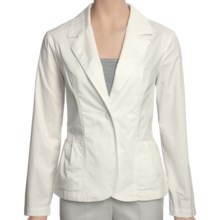 Two Star Dog Meredith Jacket - Stretch Cotton Twill (For Women) in White Sand - Closeouts