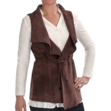 Two Star Dog Mina Vest - Suede (For Women) in Thistle - Closeouts
