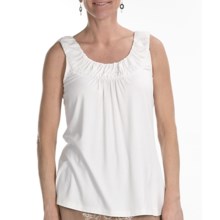 Two Star Dog Naomi Tank Top - Stretch Jersey (For Women) in Soft White - Closeouts