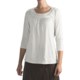 Two Star Dog Nicolette Crinkle Jersey Shirt - 3/4 Sleeve (For Women)